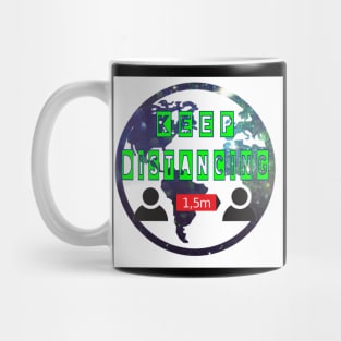 keep distance Mug